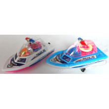 Light up Police Boat Toy Candy (121001)